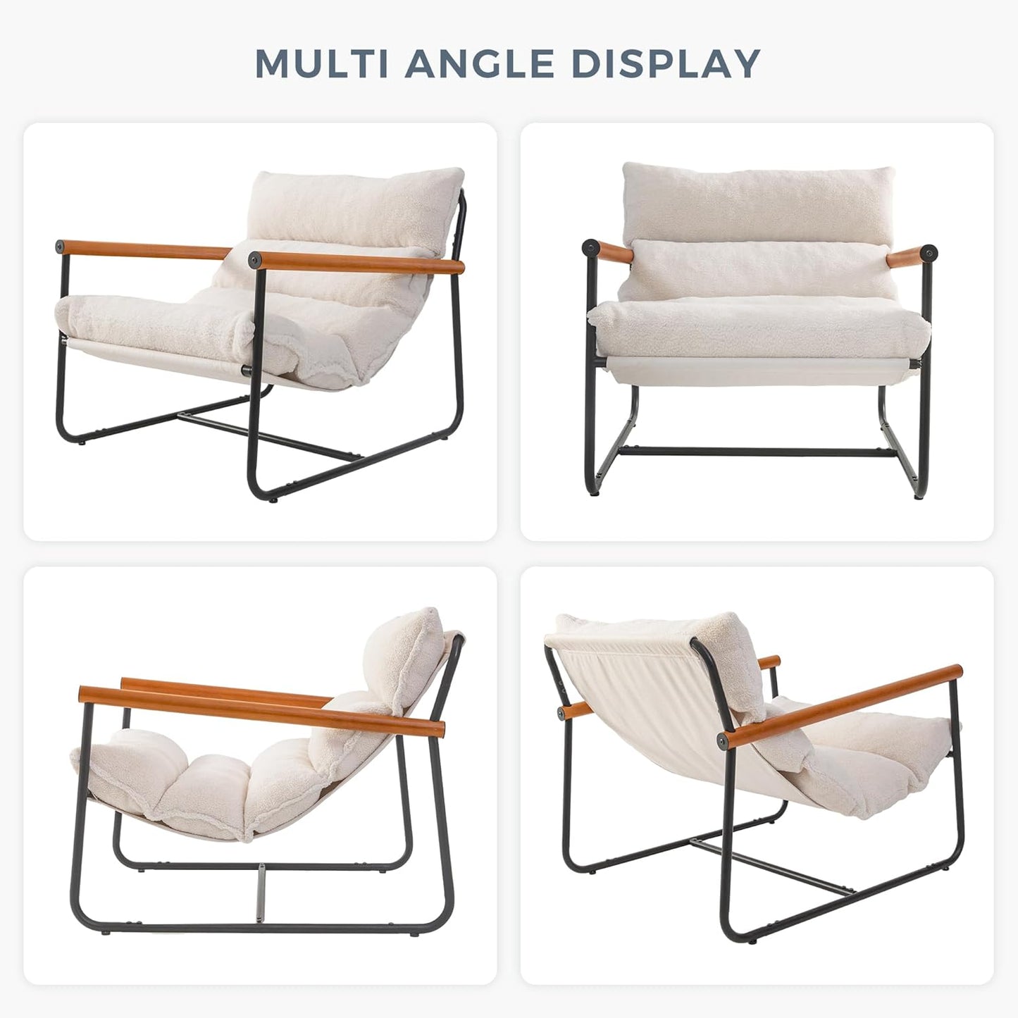 Supersized Accent Sling Chair