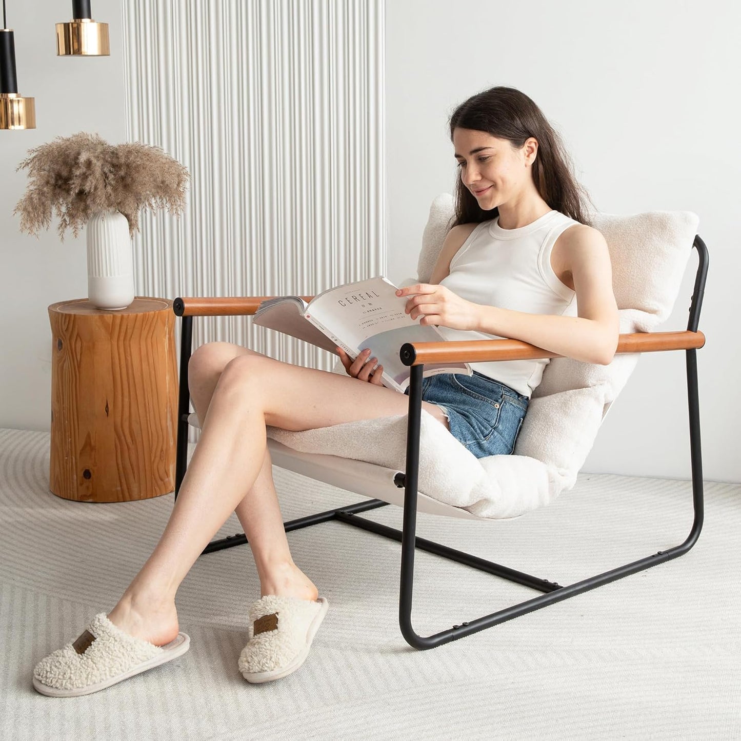Supersized Accent Sling Chair