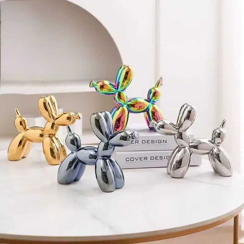 Mini Ceramic Dog Balloon
