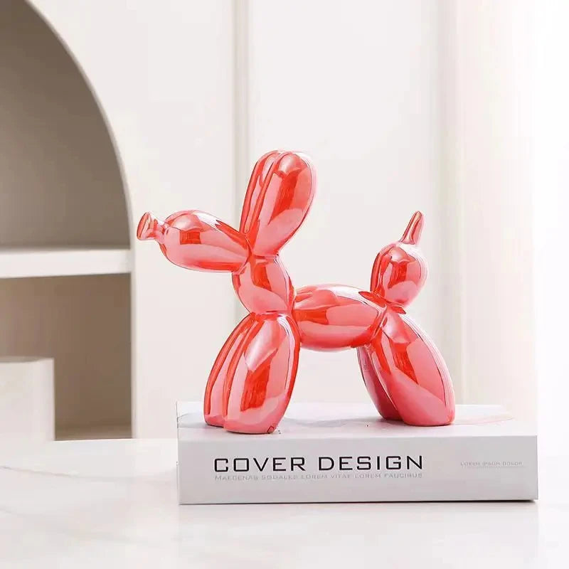 Mini Ceramic Dog Balloon