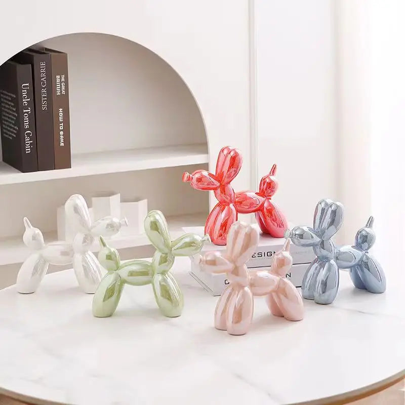 Mini Ceramic Dog Balloon